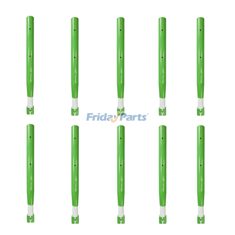 10 Pieces Auger Finger Poly H202806 H205318 for John Deere Combine Head 1253A 453A 454A 653A 654A 655A 853A Platform 913 915 918 920 924 925 930