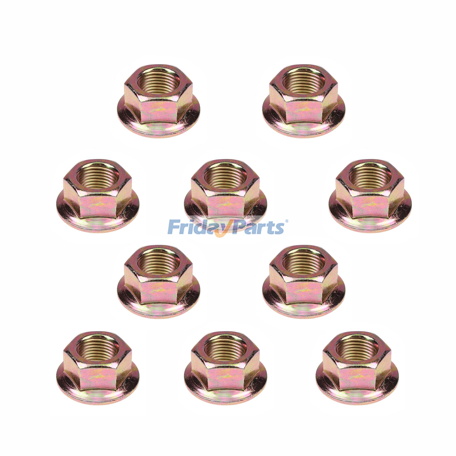 10 個 ブレード ロック ナット MTD カブ カデット 712-0417 712-0417A 753-05549 Toro 112-0330