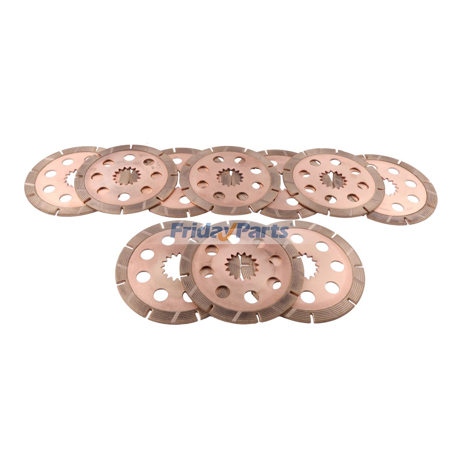 JCB用用ブレーキ摩擦プレート 10個 45010218 ローダー 2CX 2CXL 2DX LE