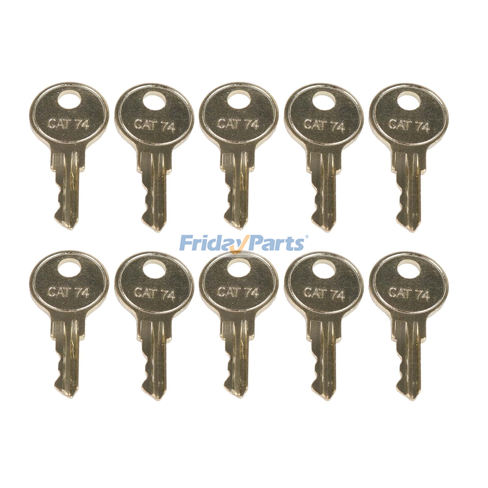 10 Pieces CAT74 Key 33043 for Bobrick Dispenser