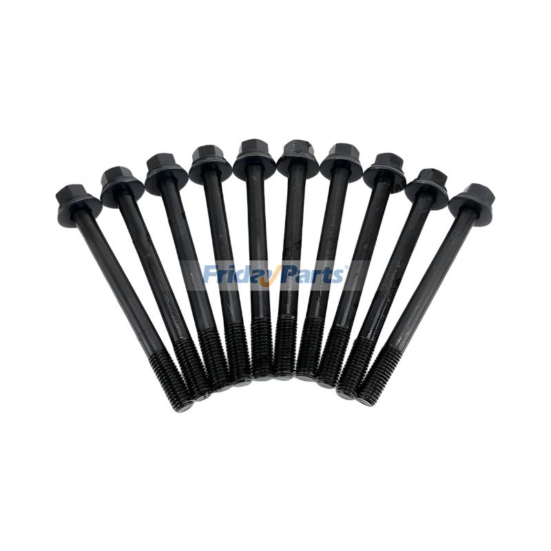 10 Pieces Cylinder Head Bolt for Nissan Engine K21