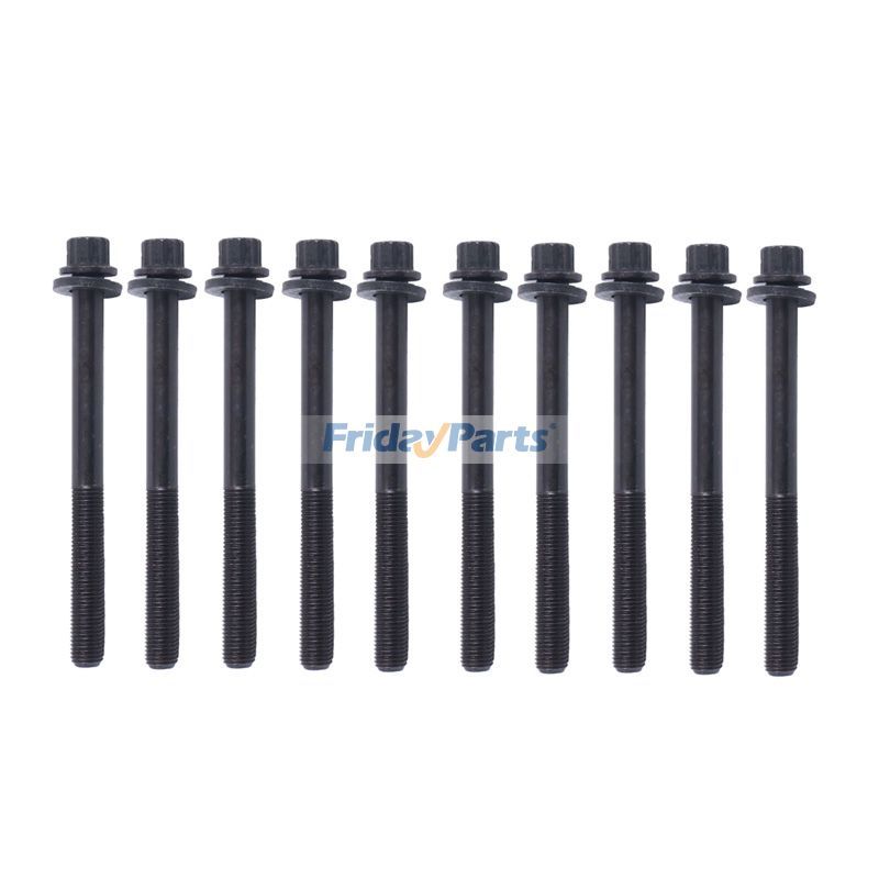 10 Pieces Cylinder Head Bolt MD191472 for Mitsubishi Engine 4G63 4G64