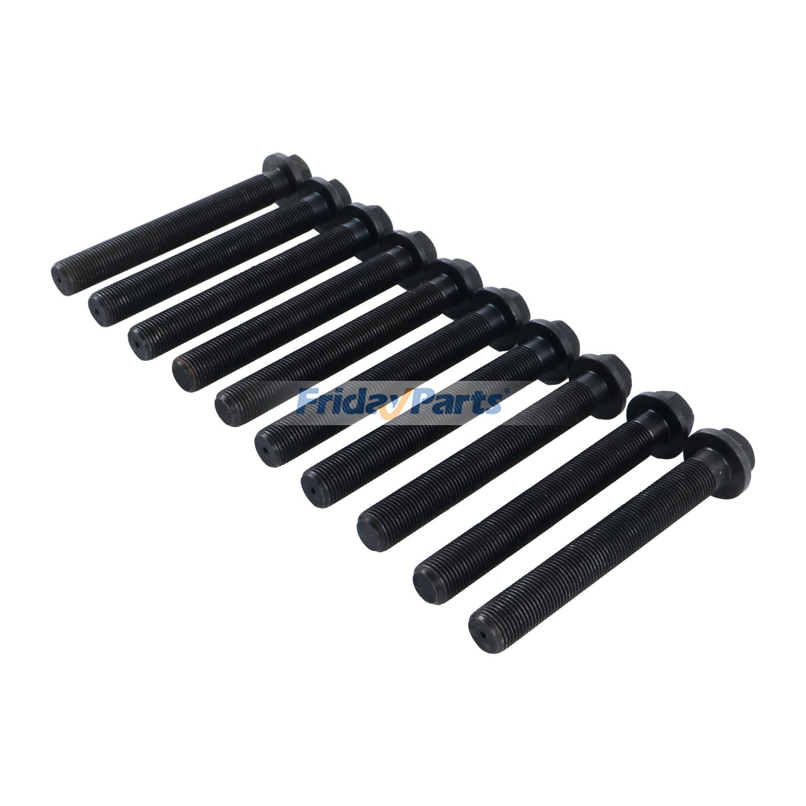 10 Pieces Cylinder Head Bolts 276-8134 for Caterpillar CAT C4.4 Perkins 1104D-E44T Engine