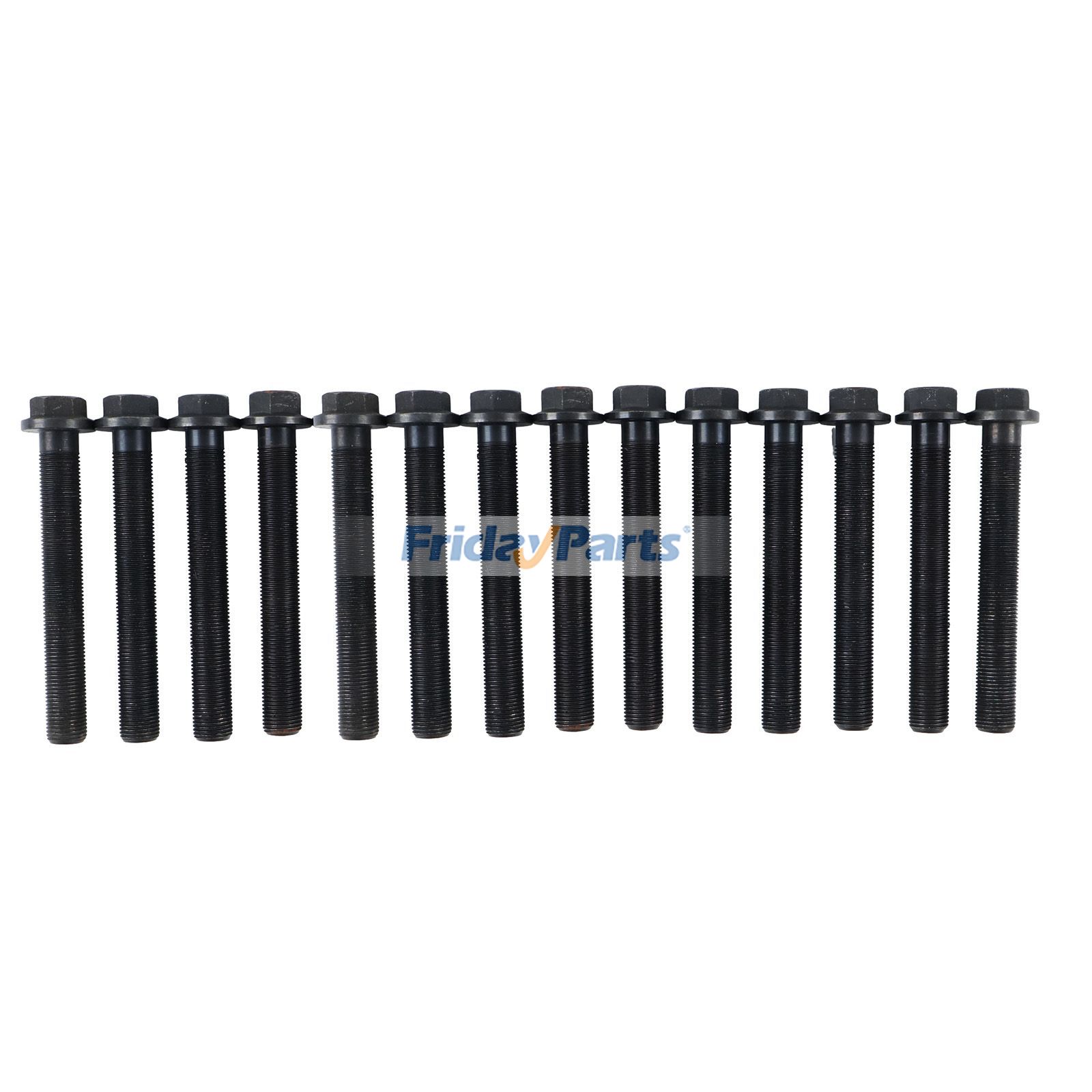 14 Pieces Cylinder Head Bolts for Engine,Excavator,Loader,Motor Grader,Skidder,Tractor,Other Construction Equipment