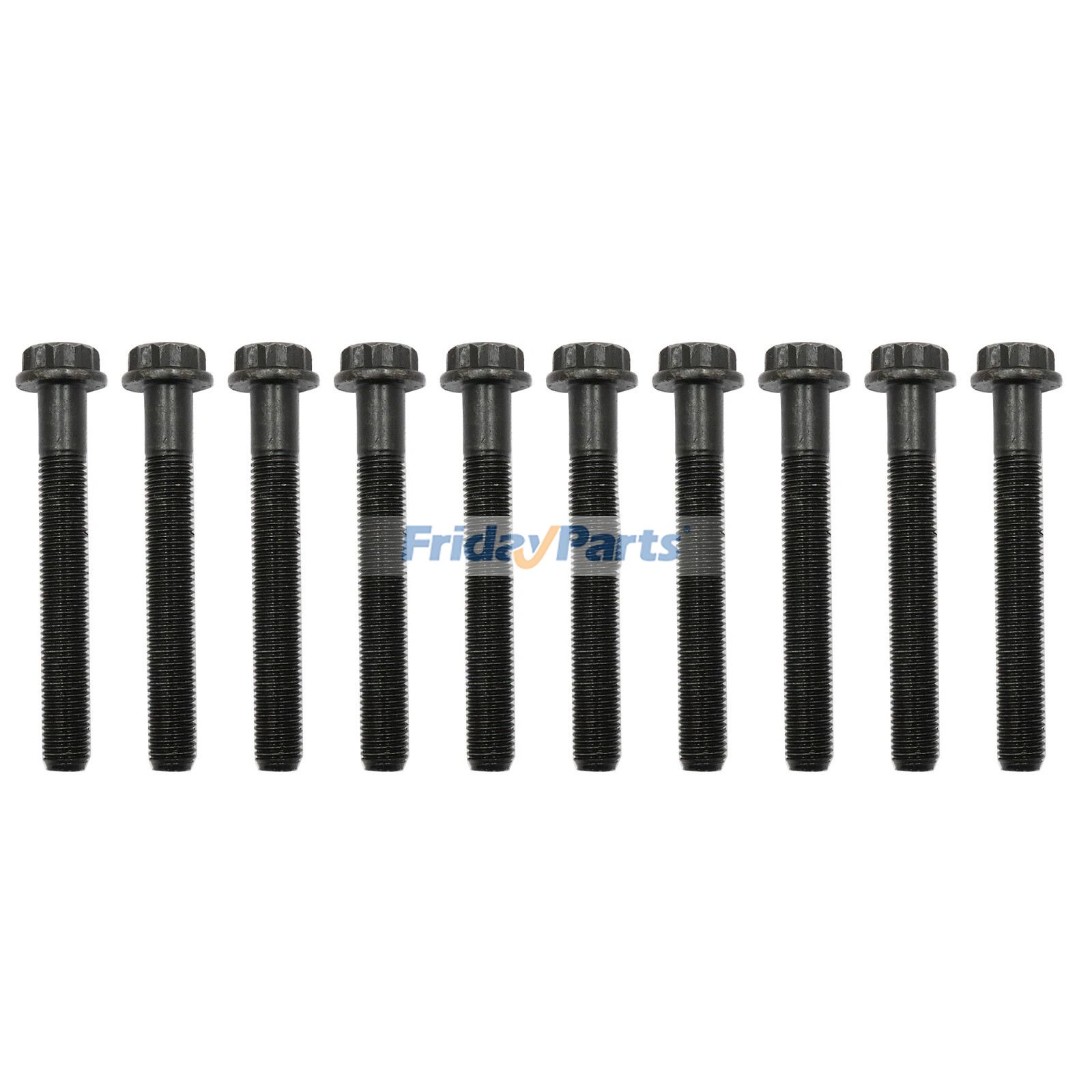 10 Pieces Engine Bearing Cap Bolt 21114-25000 for Hyundai Santa Fe Kia Optima 2005-2021