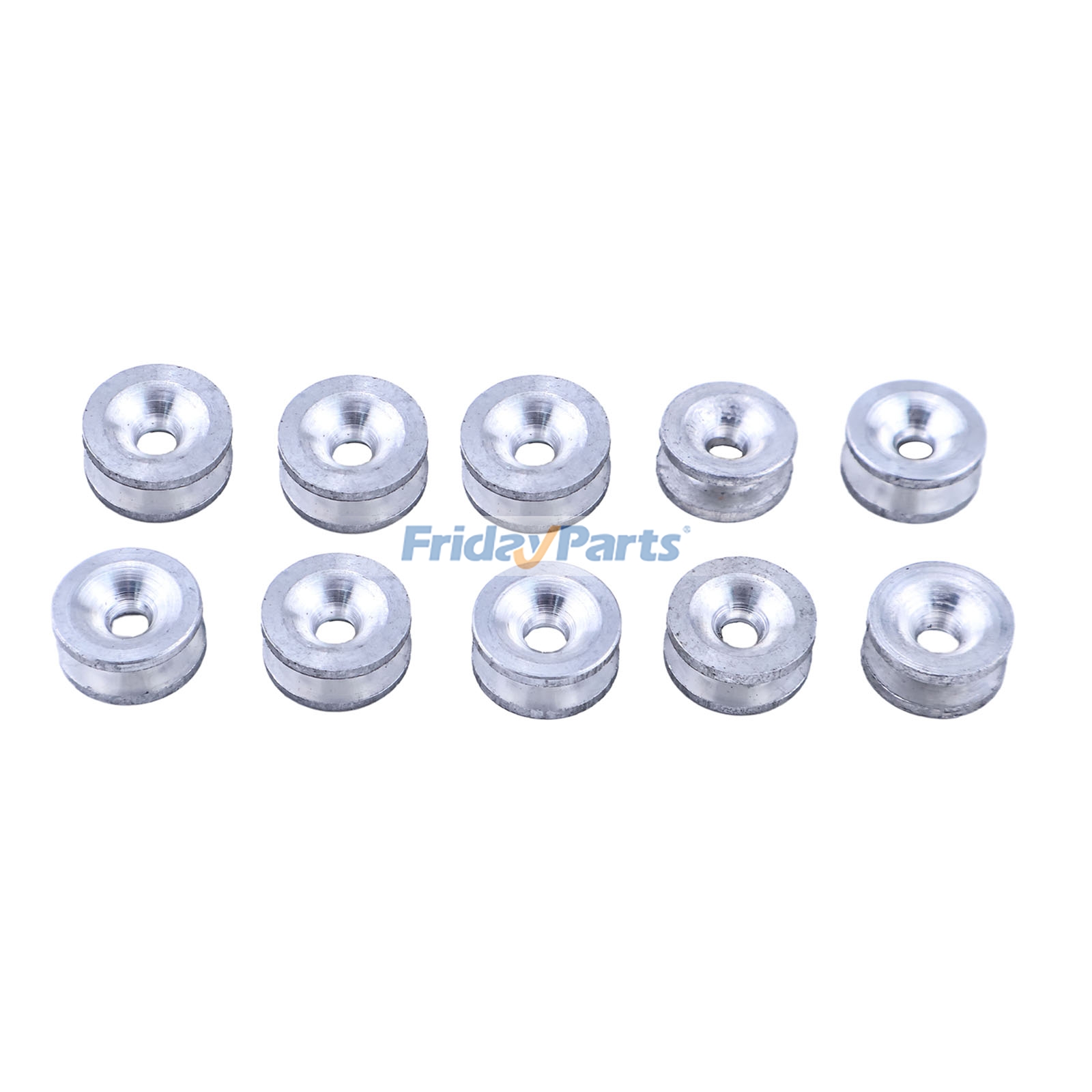 Paquete de 10 ojales 385-116 4110 713 8300 215703 para cabezales de alimentación giratorios de alta resistencia Stihl para recortadoras Tanaka Para Stihl