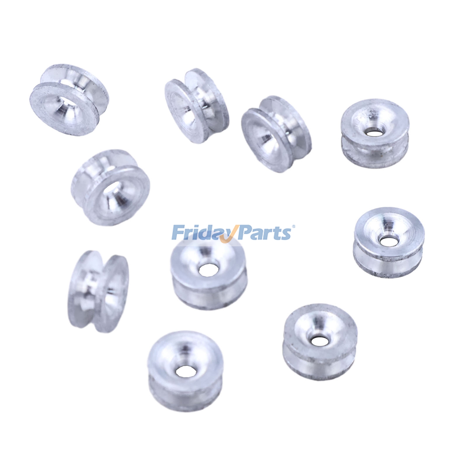 Paquete de 10 ojales 385-116 4110 713 8300 215703 para cabezales de alimentación giratorios de alta resistencia Stihl para recortadoras Tanaka