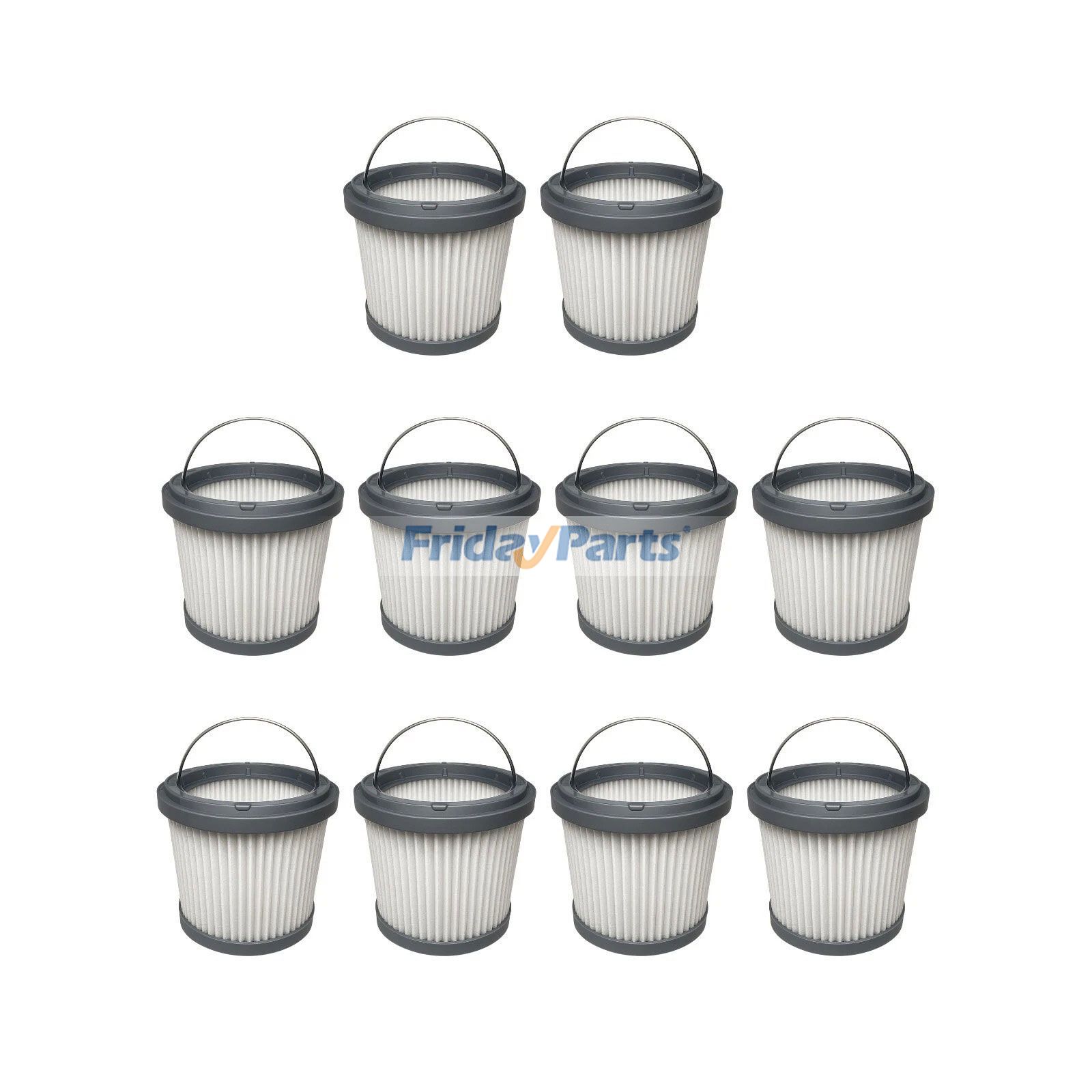 10 Pieces Filter 90552393 for Black and Decker Hand Vacuum BDH2000PL BDH2020FL PHV1210 PHV1410 BDH1620FLFH PHV1810