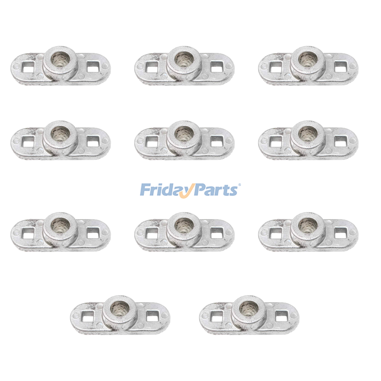 Lot de 10 bagues de bride 6708043 pour chargeuses Bobcat T110, T870, S185, S595, T460, T560, S770, T250 et S590. Qualité supérieure avec garantie de 3 ans.