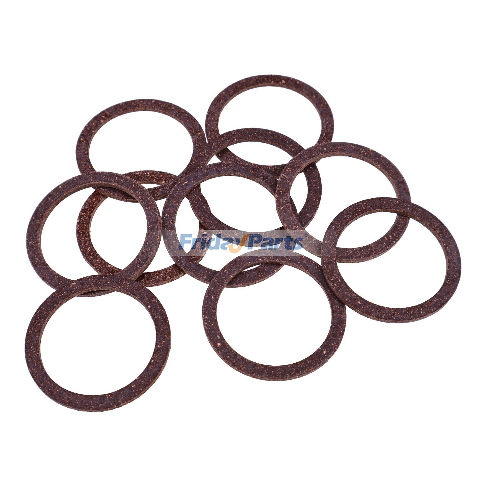 Junta de depósito de sedimentos de combustible (10 piezas) C0NN9161A para motor New Holland 134CIDNH 172CIDNH, tractor Ford 1801, 1821, 1841, 640 NAA