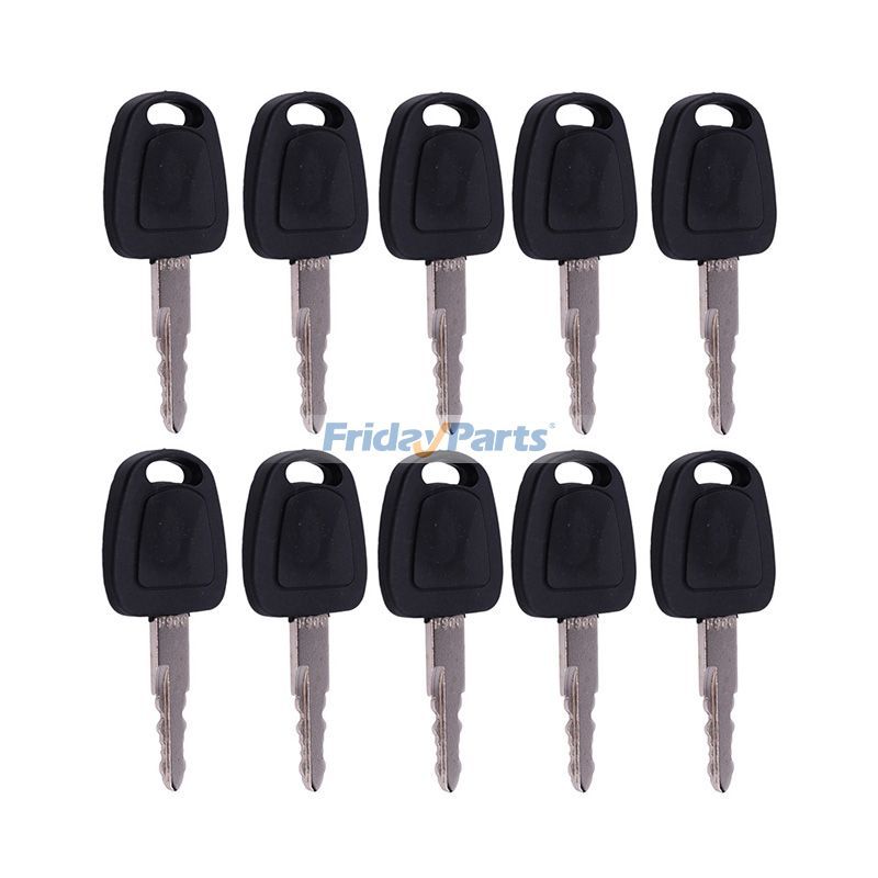 10 Pieces Ignition Key K1009605 F900 for Doosan Daewoo Komatsu Excavator S160W-V Solar 140LC-V 175LC-V 180W-V 210W-V 225LC-V 255LC-V 300LC-V 340LC-V 420LC-V 470LC-V 500LC-V