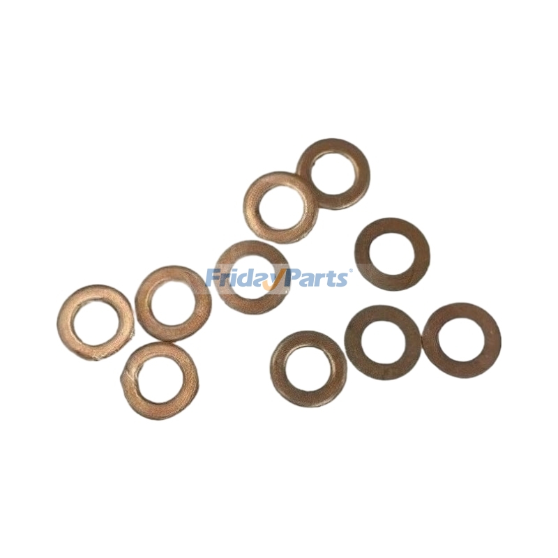 10 Pieces Injector Seal-O-Ring Washer 1R-6573 for Caterpillar CAT Engine 3066 Excavator 320D 315B 318C 312C