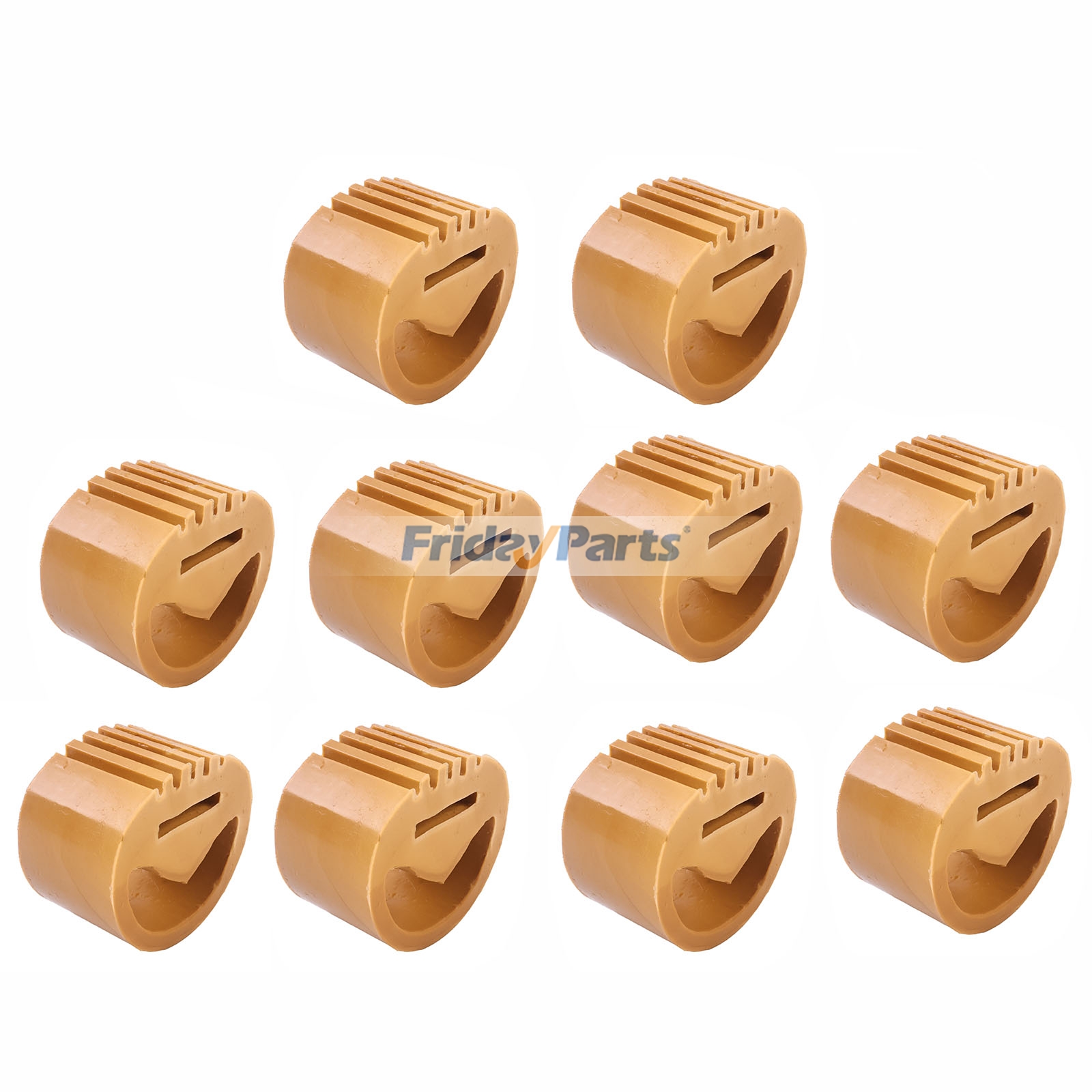 10 Pieces Motor Mount and Snubber Bushing 102540301 for Club Car Golf Cart 1984-UP DS Precedent