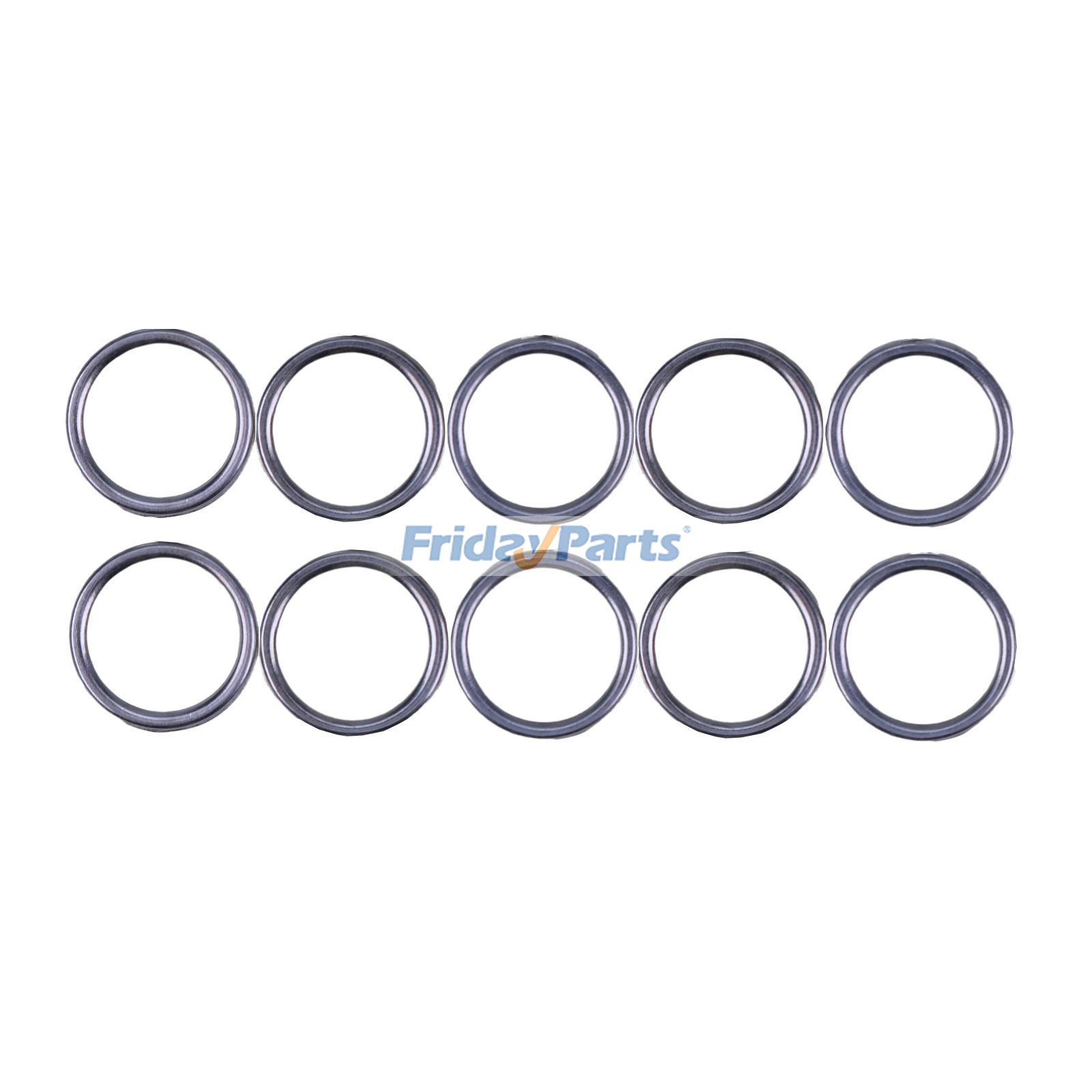 10 juntas de tapón de drenaje de aceite y arandela de presión 11126AA000 para Subaru Forester Outback Impreza 1985-2018