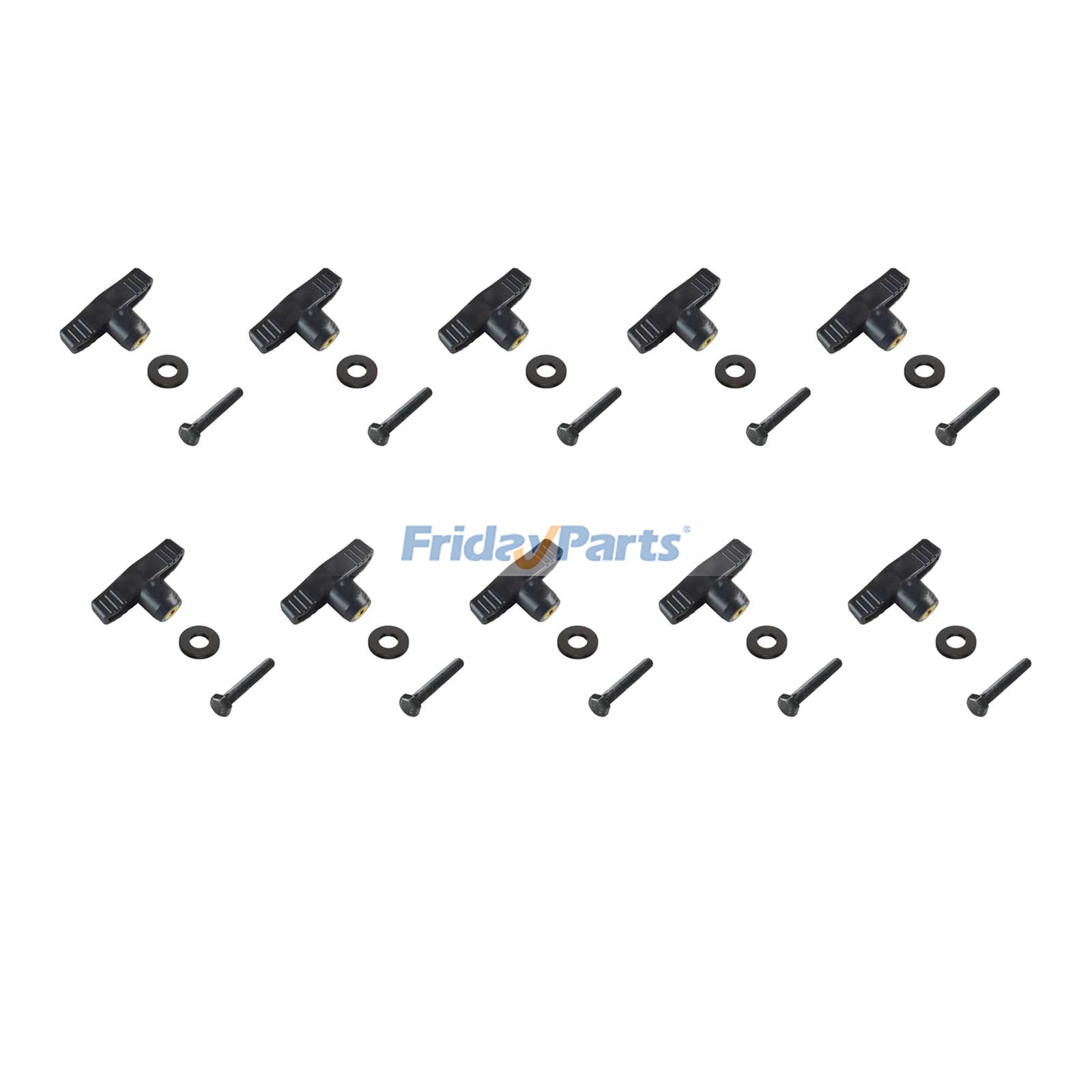 Ensemble de 10 boutons de couplage PAS V299000660 9108506040 V304000040 pour tête motrice Echo Shindaiwa PAS-225 PAS-2620. Qualité supérieure avec garantie de 3 ans.
