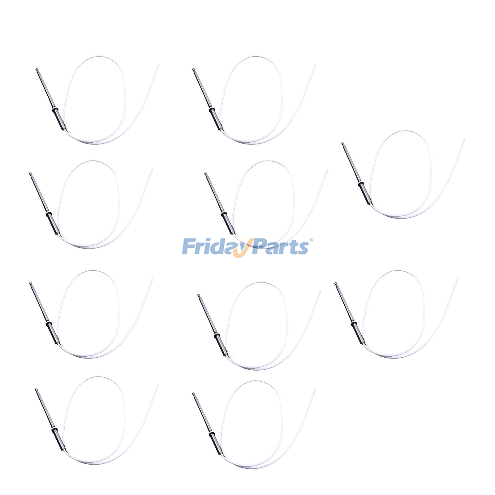 10 Pieces Power Antenna Aerial Mast 28215-9B000 for Infiniti G20 QX4 I30 Q45 Nissan Pathfinder Altima Maxima 240SX 1993-2003