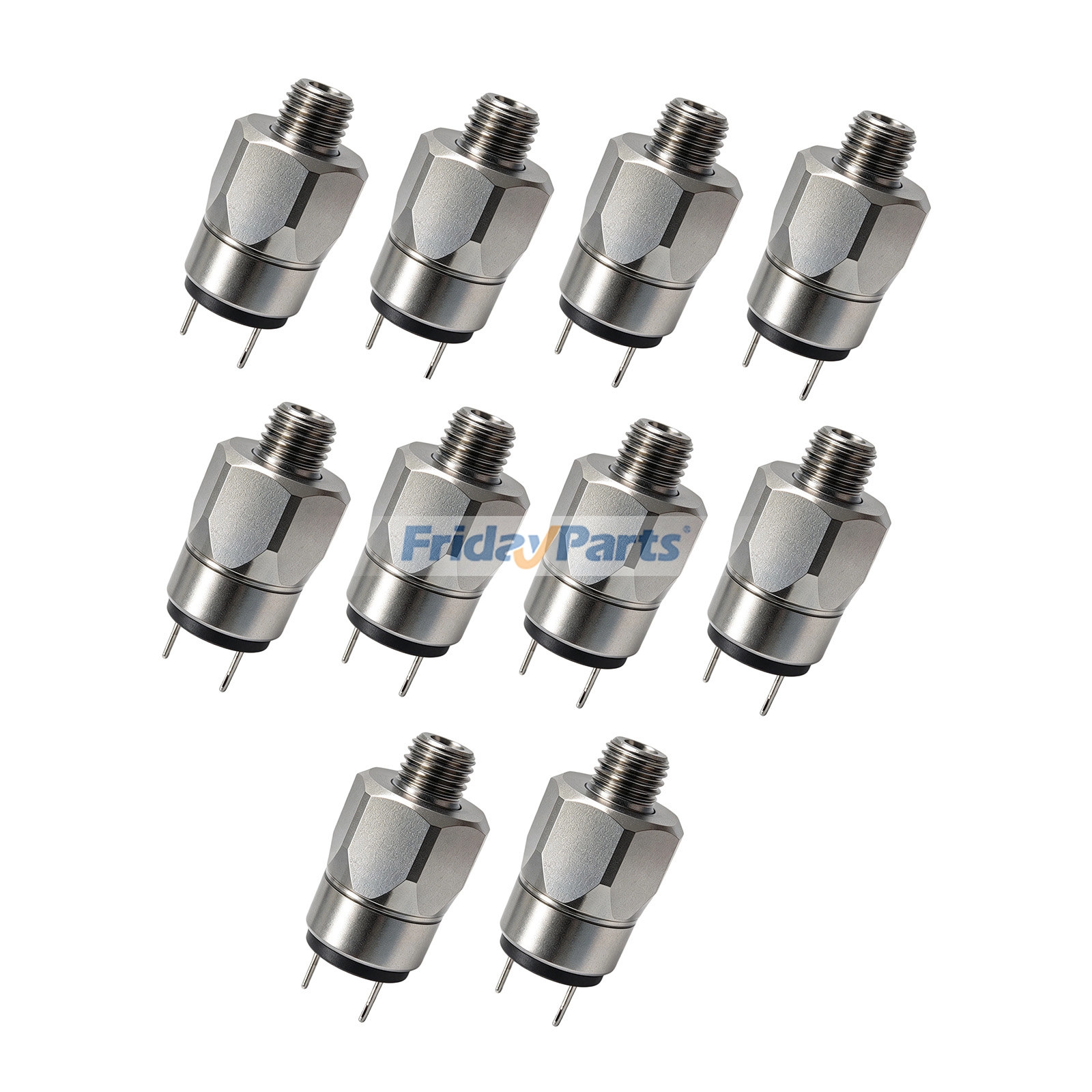 10 Pieces Pressure Sensor 30B0181 660702 for Liugong Excavator