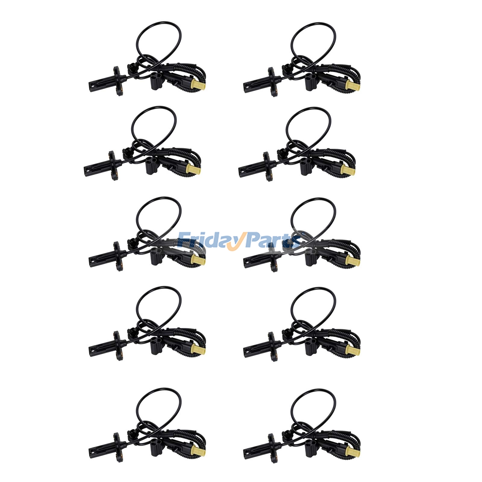 10 Pieces Rear ABS Wheel Speed Sensor 15295241  for GMC Canyon Chevy Colorado 2009-2012