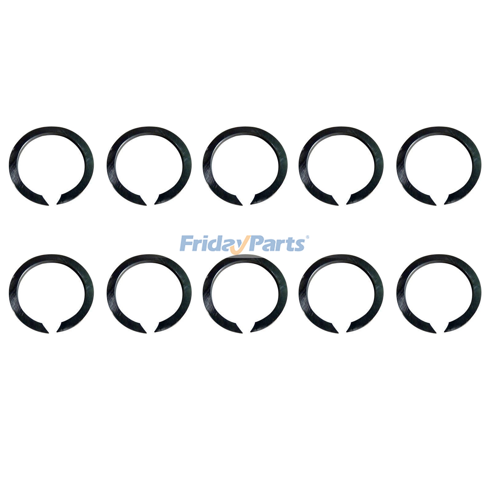 10 Pieces Snap Ring 91A24-06900 for Mitsubishi Forklift FD35NT