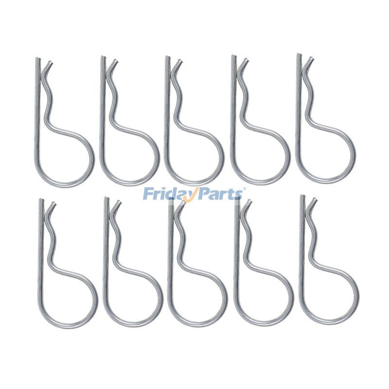 10 Pieces Spring Locking Pin M40461 GX26085 A15147 for John Deere Lawn Tractor X105 X106 X110 X125 X304 X360 X500 X700 LT155 LT190 L1005 L110 L120 LA100 S160 S170
