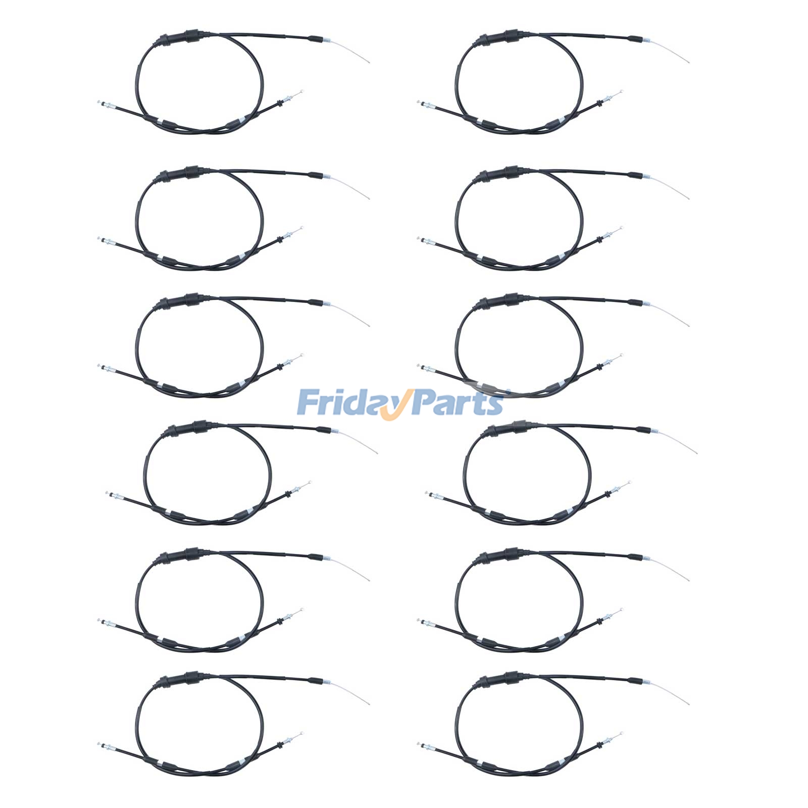 10 Pieces Throttle Cable 0450471 for Polaris ATV Predator Sportsman 90 Scrambler 50 2001-2006 para ATV/UTV
