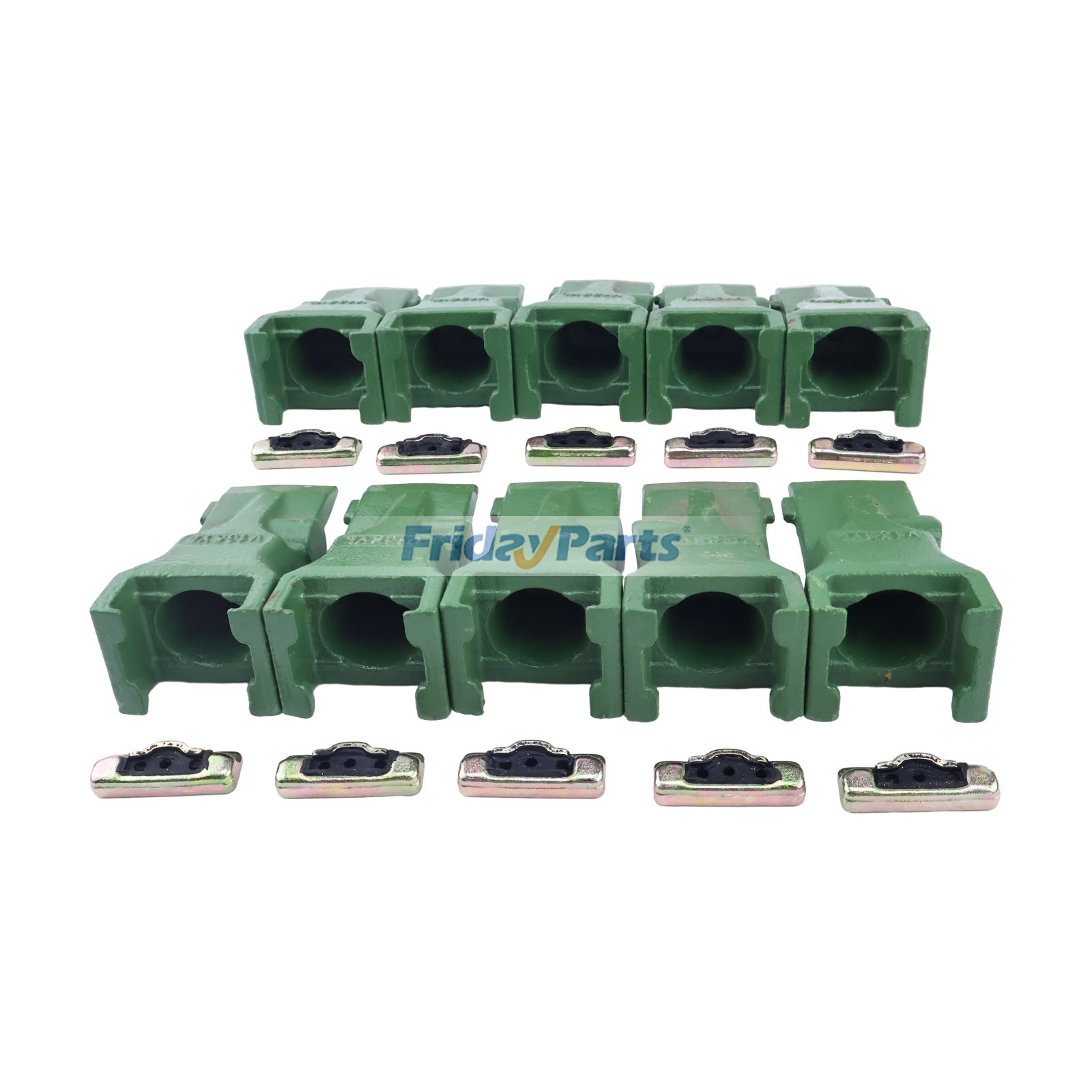 10 piezas V13SYL Dientes de tierra y pasador V13-17PN para dientes de cucharón de excavación