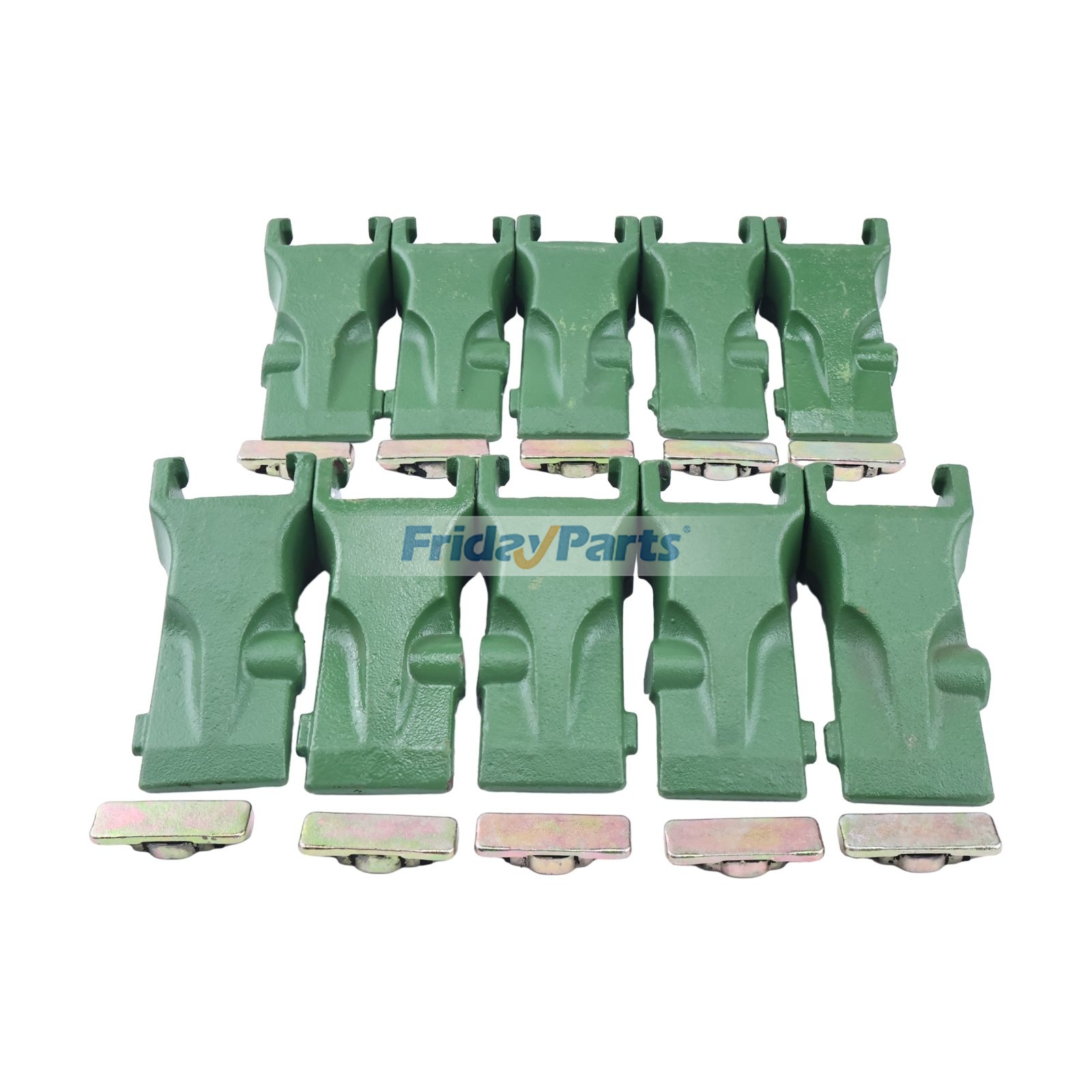 10 piezas V13SYL Dientes de tierra y pasador V13-17PN para dientes de cucharón de excavación para Otros Para OTRA MARCA FridayParts