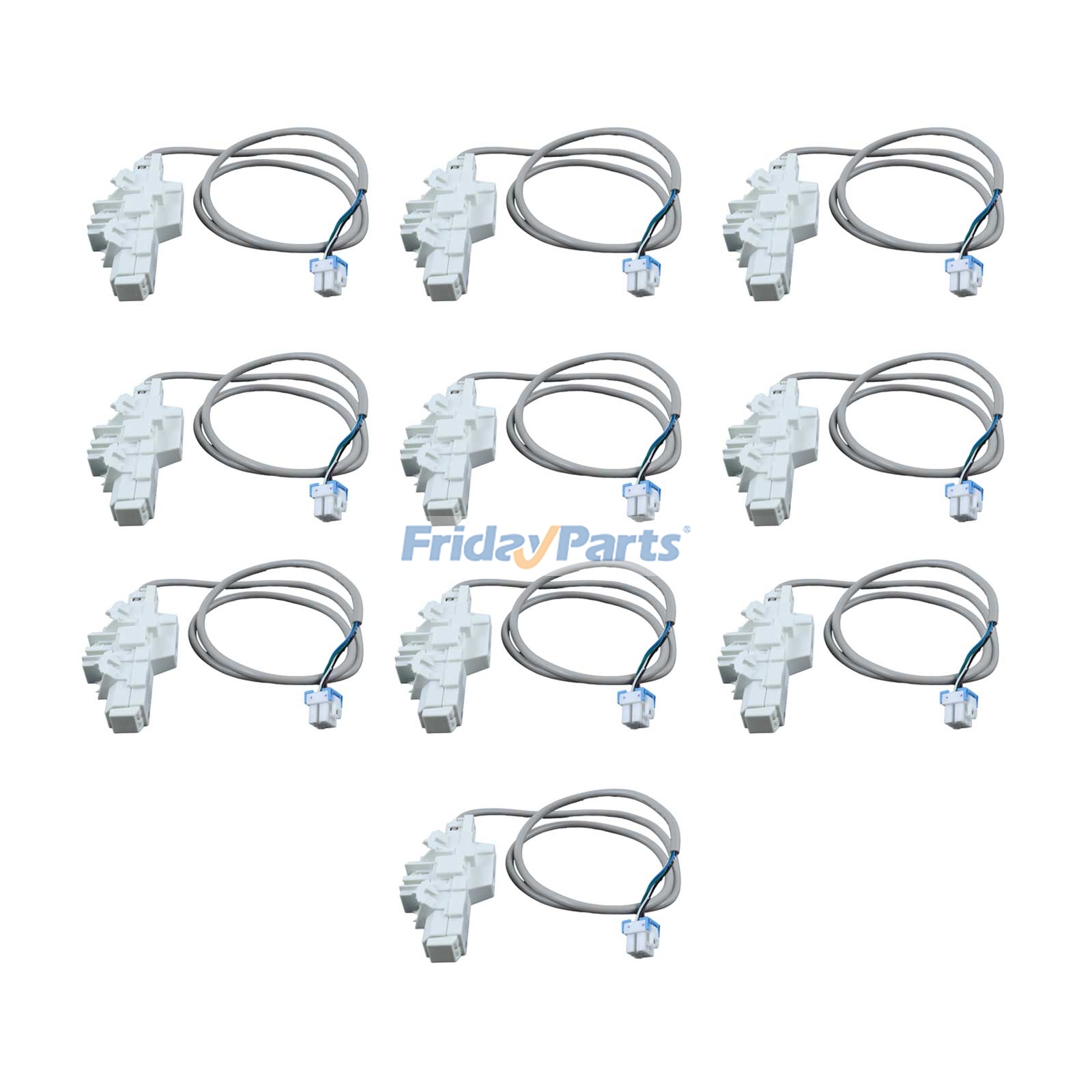 10 Pieces Washer Door Lock Switch DC34-00025E for Samsung Washing Machine