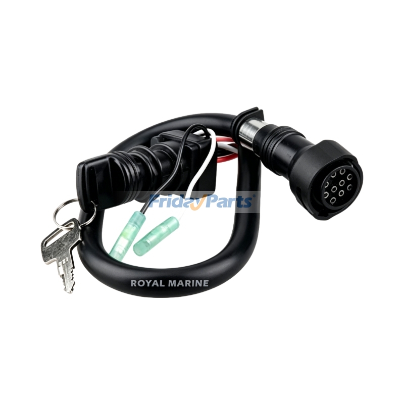 Conjunto de interruptor principal de encendido de 10 pines 6H3-82510-10-00 para motor fueraborda Yamaha de 2 tiempos de 50HP, 60HP, 70HP y 60F