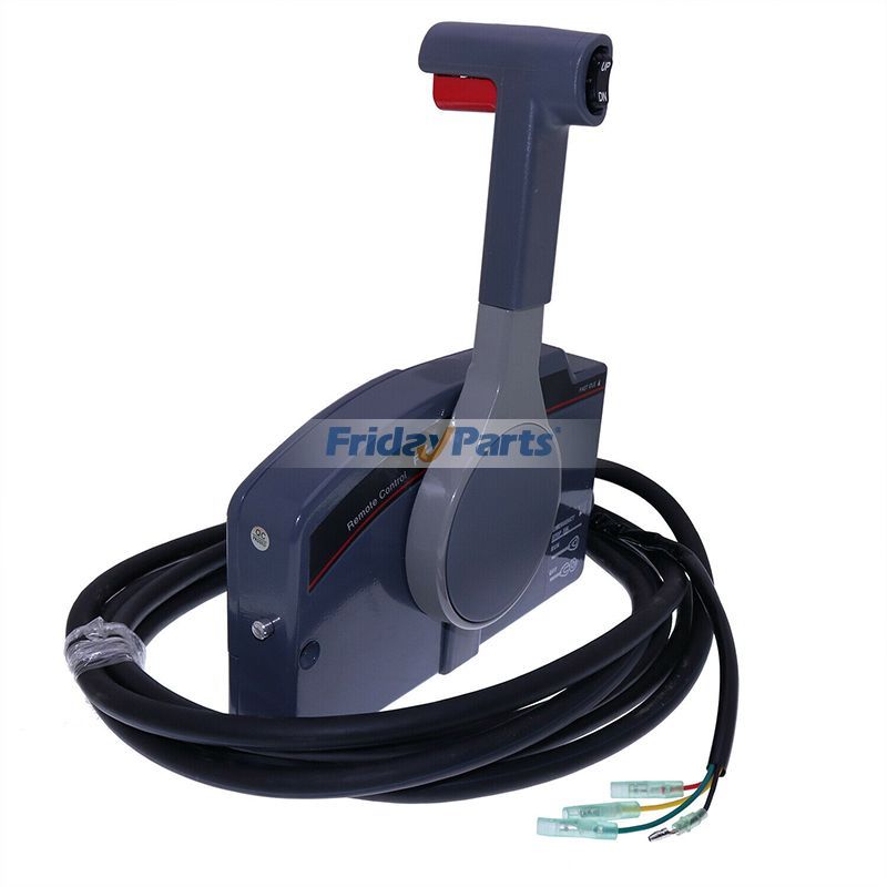 Boîtier de commande à distance d'accélérateur à 10 broches 703 Câble de montage latéral hors-bord de FridayParts