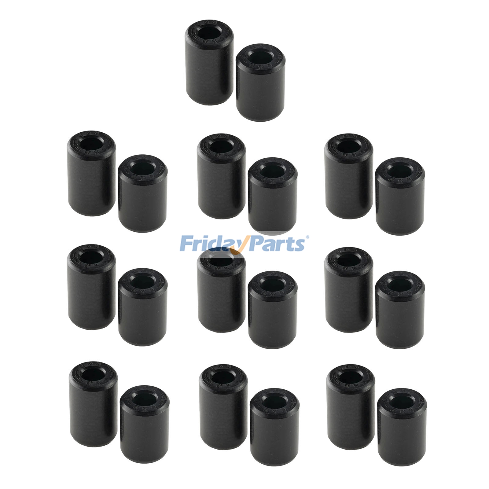 10 Sets Suspension Shock Bushing 7041486 for Polaris Snowmobile 1996-2006