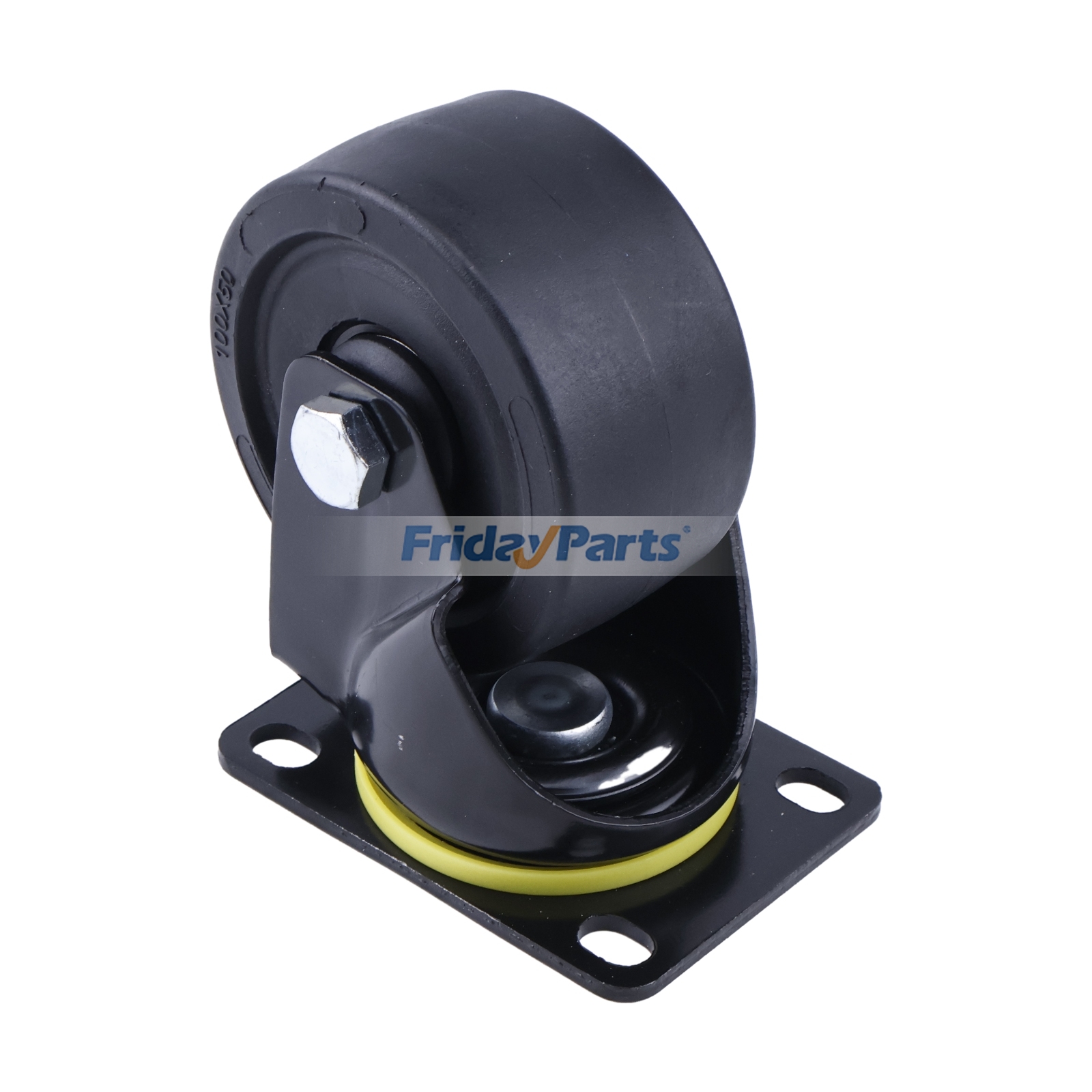 Roue pivotante arrière 100*50 mmpour Équipement de Nettoyage