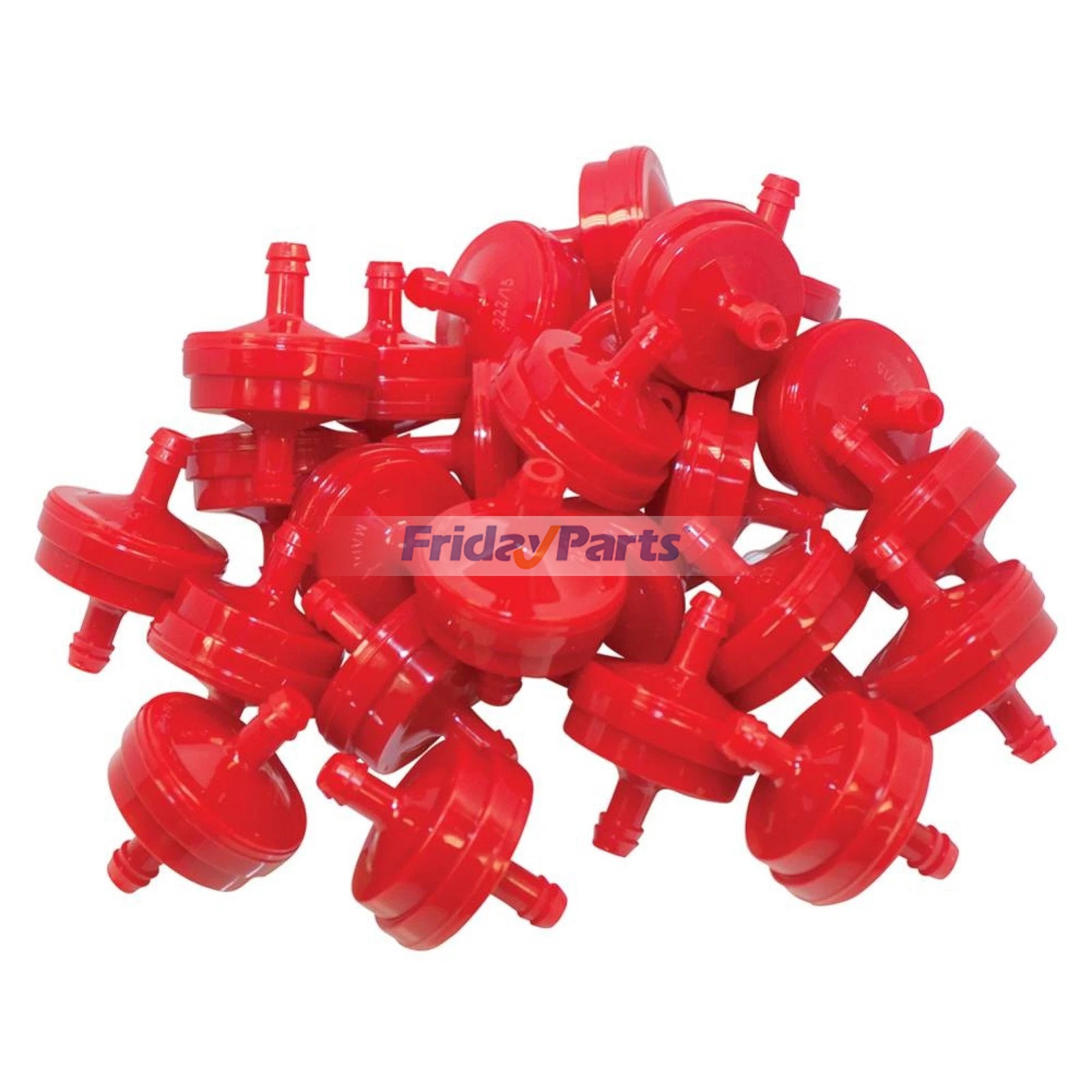 100 Pieces 150 Micron 1/4" Inline Fuel Filter 394358 394358S 298090 298090S for Lawn Mower