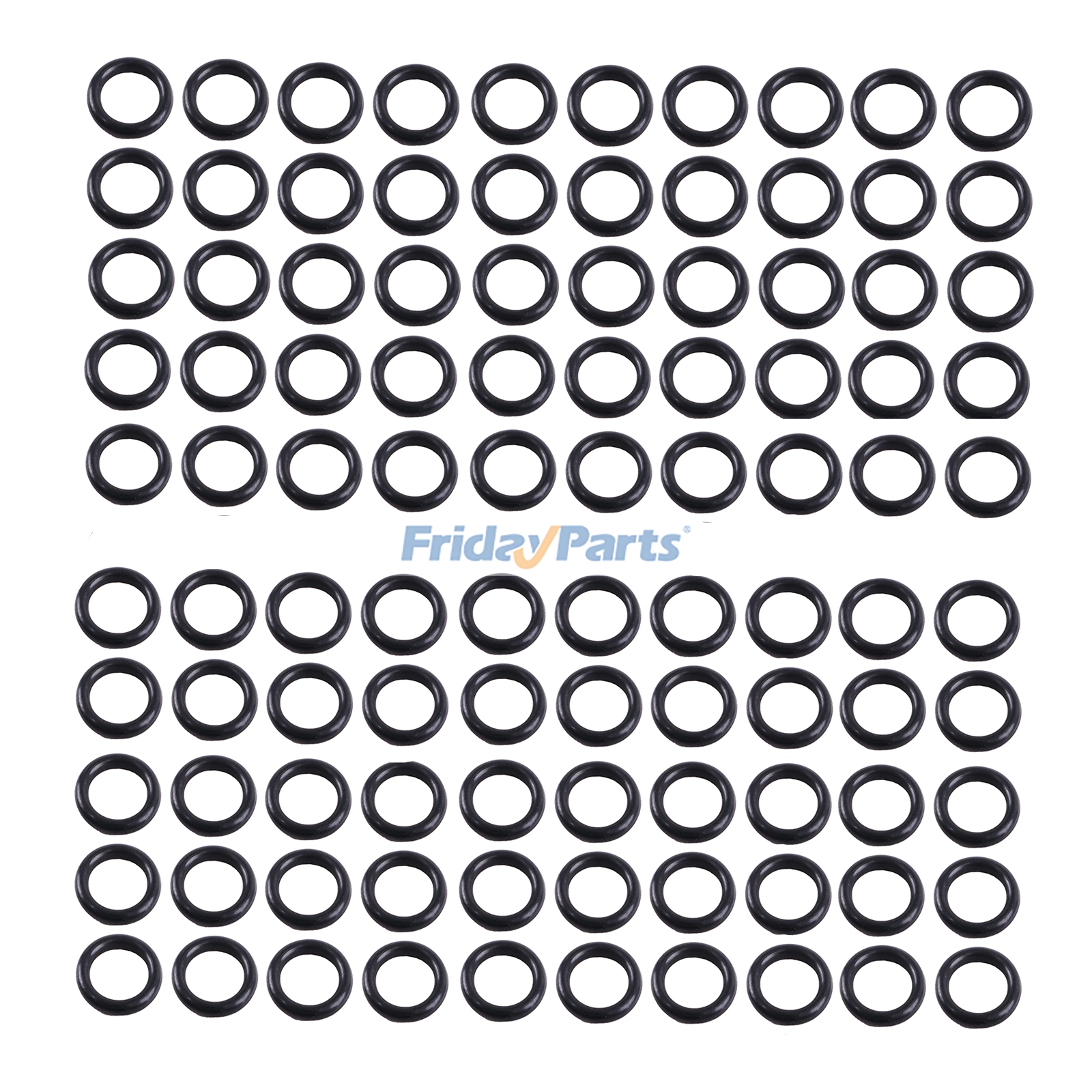100 Pieces O-ring T77814 for John Deere Engine 4045 6068 6090 6135 Tractor 3033R 3039R 3046R 4044M 4044R 4052M 4052R 4066M 4066R