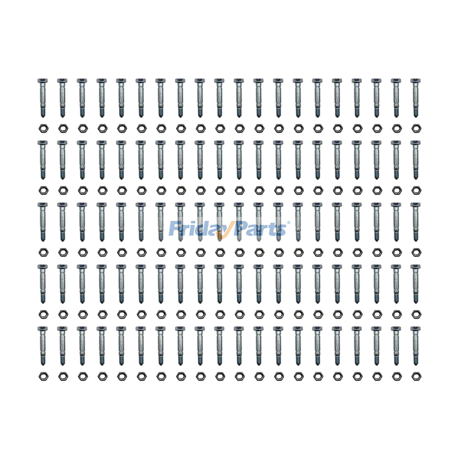 100 Pieces Shear Pin Bolt 51001500 1-3865 for Ariens ST420 ST520 ST524 ST624 ST824 ST832 ST924 Snapper 828D Snow Blower