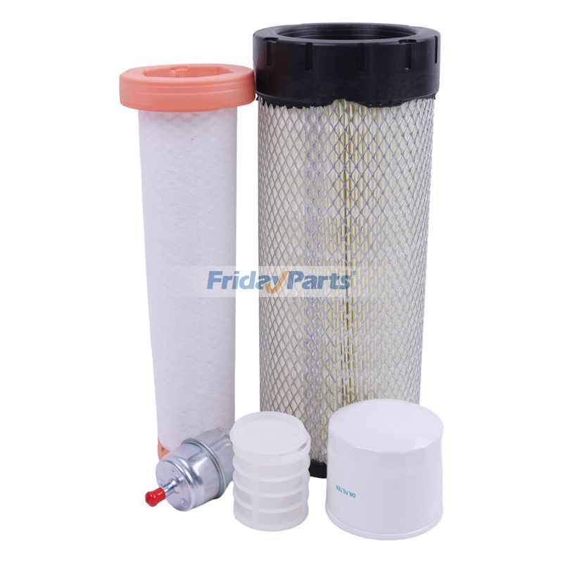 1000/2000 Hour Filter Service Kit for Yanmar Engine 4TN98C 4TNV98CT John Deere Skid Steer Loader 318E 319E 320E 323E 324E