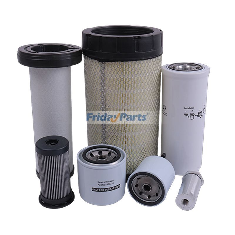 1000/2000 Hour Maintenance Canister Filter Kit Track for Loader