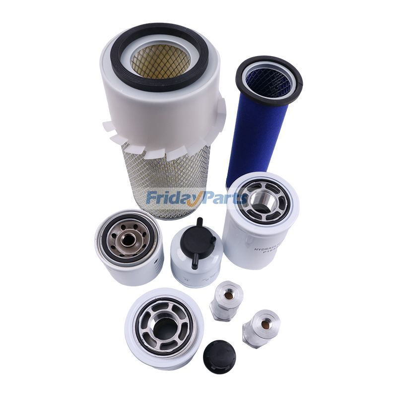 Kit de filtro de mantenimiento de 1000/2000 horas 7330960 para cargadora Bobcat 773 S150 S175 S185 S205 T180 T190 de FridayParts