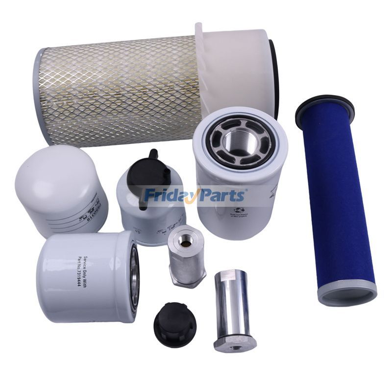 Kit de filtro de mantenimiento de 1000/2000 horas 7330960 para cargadora Bobcat 773 S150 S175 S185 S205 T180 T190