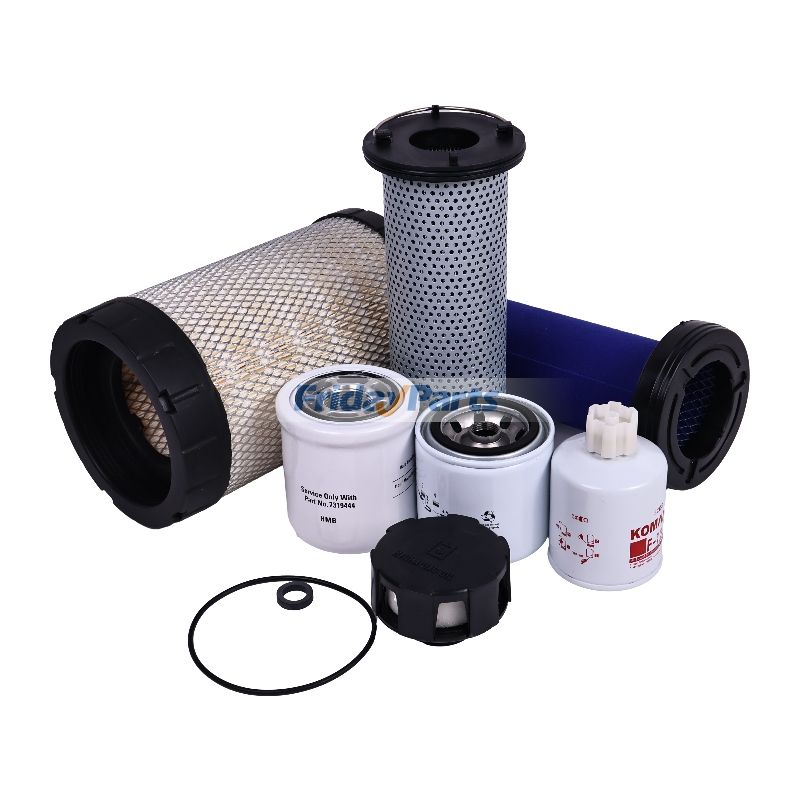 Kit de filtro de mantenimiento de 1000/2000 horas 7333711 para cargadoras Bobcat S630 S650 T630 T650 de FridayParts