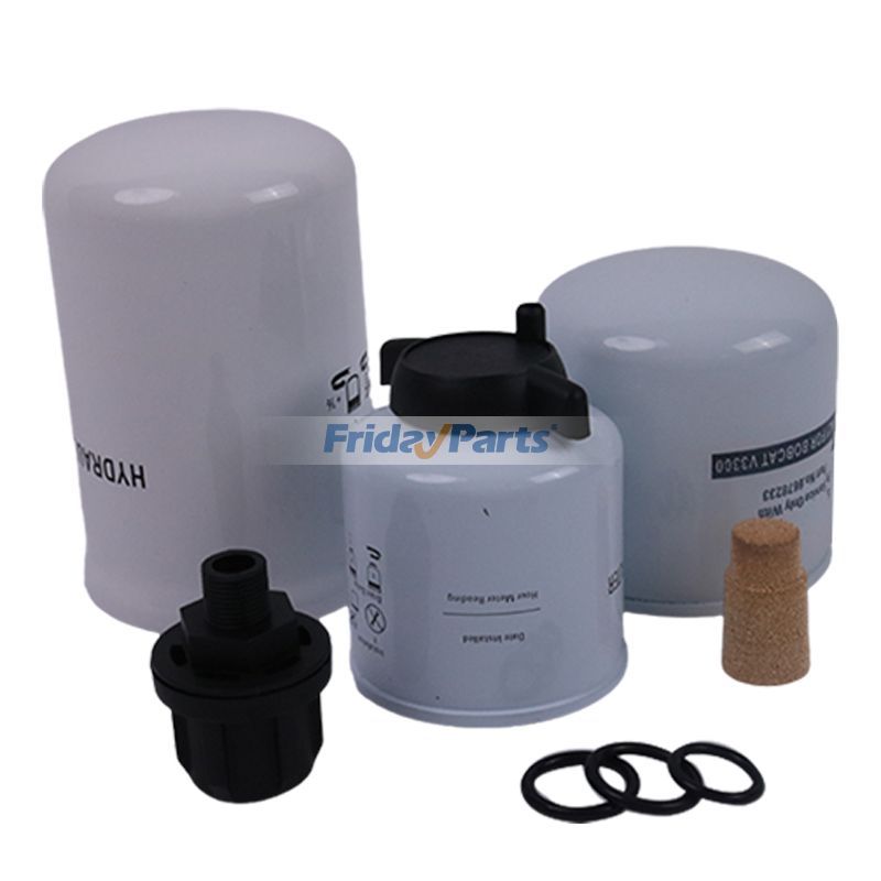 FridayParts Filtersatz für 1000-/2000-Stunden-Wartung, Kompaktlader