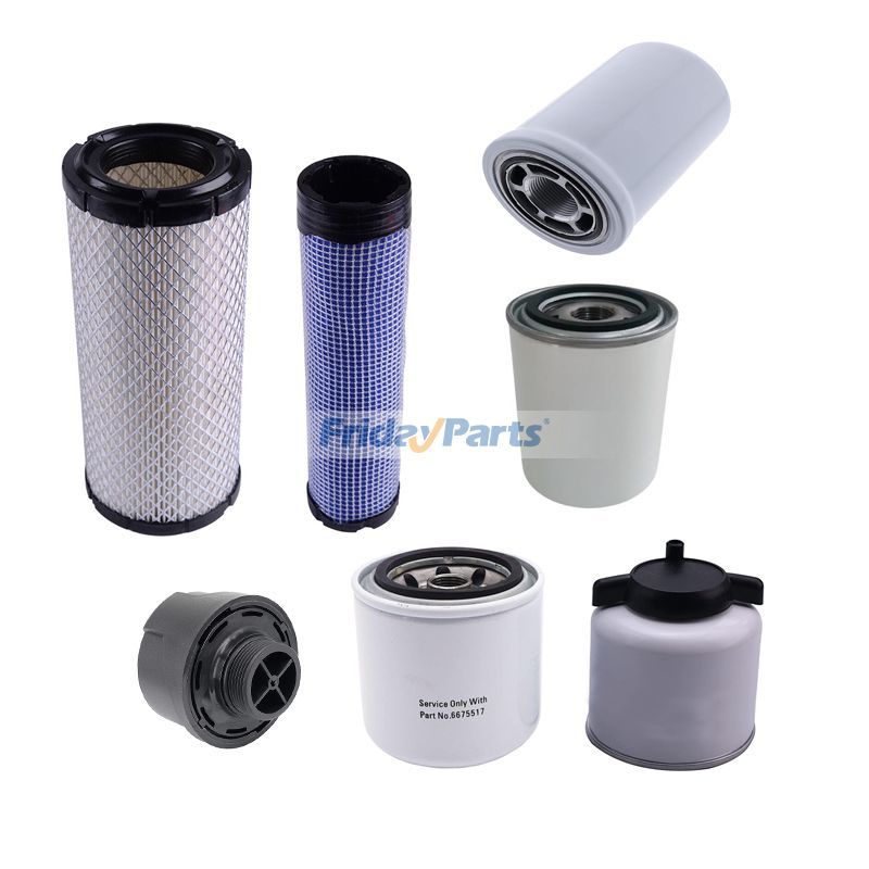 1000/2000 Hour Maintenance Filter Kit 7403866 for Bobcat Excavator
