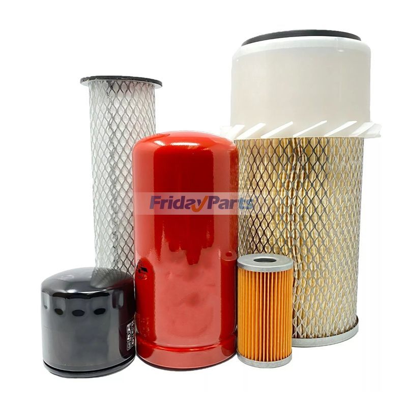 1000/2000 HR Filter Kit for John Deere 6675 7775 Skid-Steer Loader