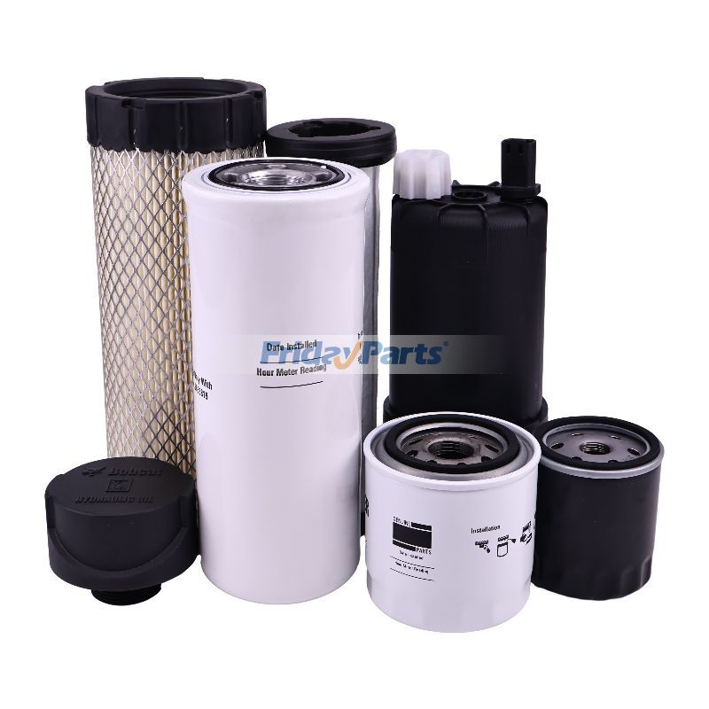 1000/3000-Stunden-Filtersatz 7324363 für Bobcat-Bagger E32 und E35 mit T4-Motor