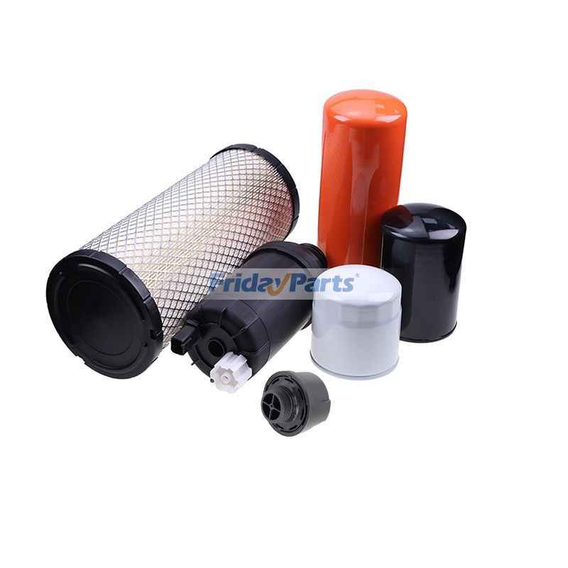 Kit de filtro de mantenimiento de 1000/3000 horas 7324331 para excavadora Bobcat E50 E55 de FridayParts