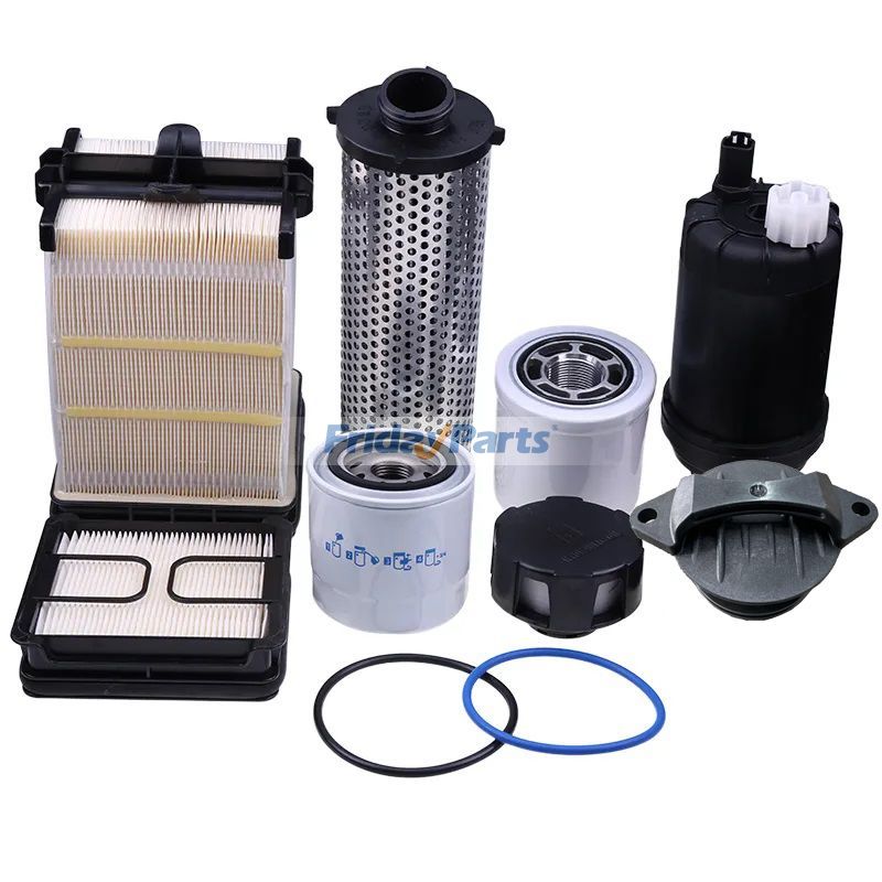 FridayParts 1000/3000-Stunden-Wartungskit Spin-On-Filter Kompaktladerkette