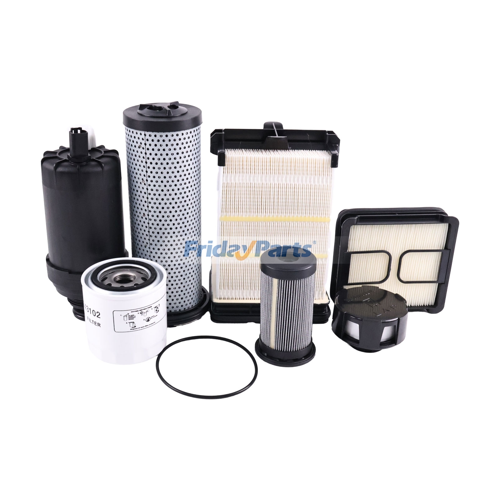 Kanisterfilter-Kit für 1000-Stunden-Wartung 7295484 für Bobcat-Lader S630 S650 T630 T650
