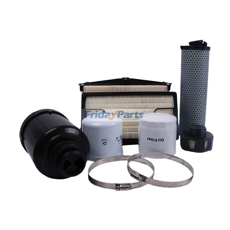 Kit de filtre d'entretien 1 000 heures sans bouchon de réservoir pour chargeuse compacte sur chenilles Bobcat T770pourPour BOBCAT