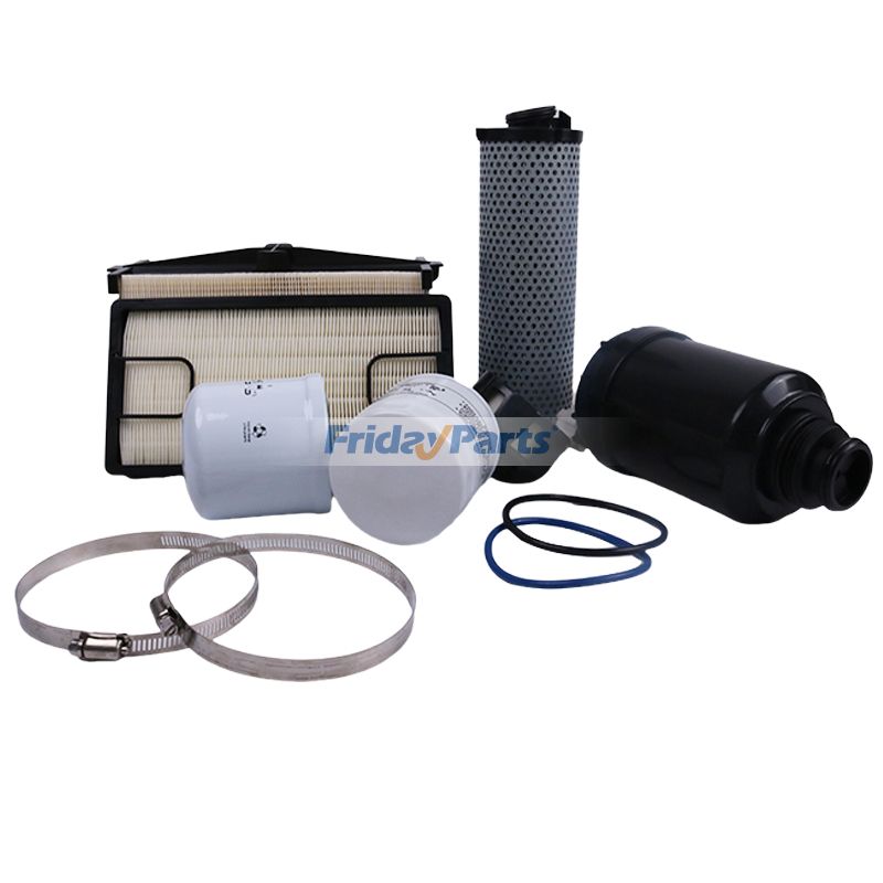 FridayParts Filtersatz für 1000-Stunden-Wartung ohne Behälterdeckel S740 S750 S770 S850 T740