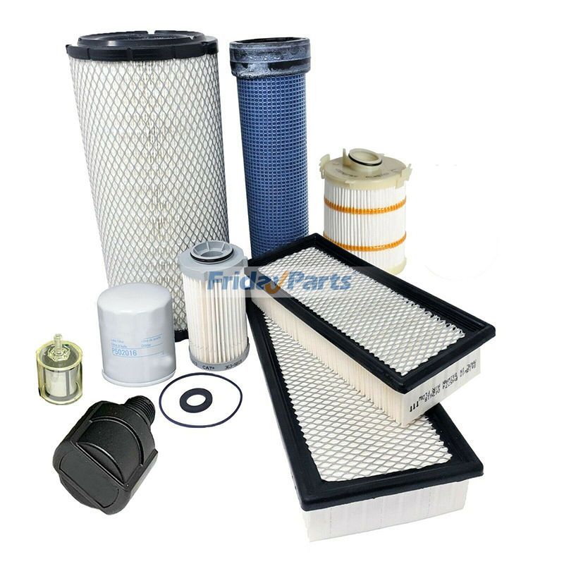 1000 Hours Filter Kit Caterpillar CAT Loader 236D 242D 246D 262D 272D 272D2